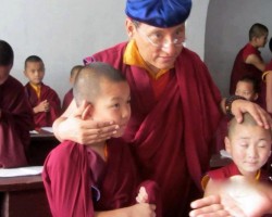   His Holiness the Gyalwang Drukpa's visit 2014 -  - Quang An monastery, Ha Noi 